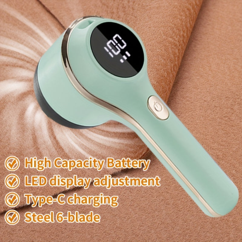 FluffErase | USB Oplaadbaar Scheerapparaat voor Kleding, Meubels & Beddengoed