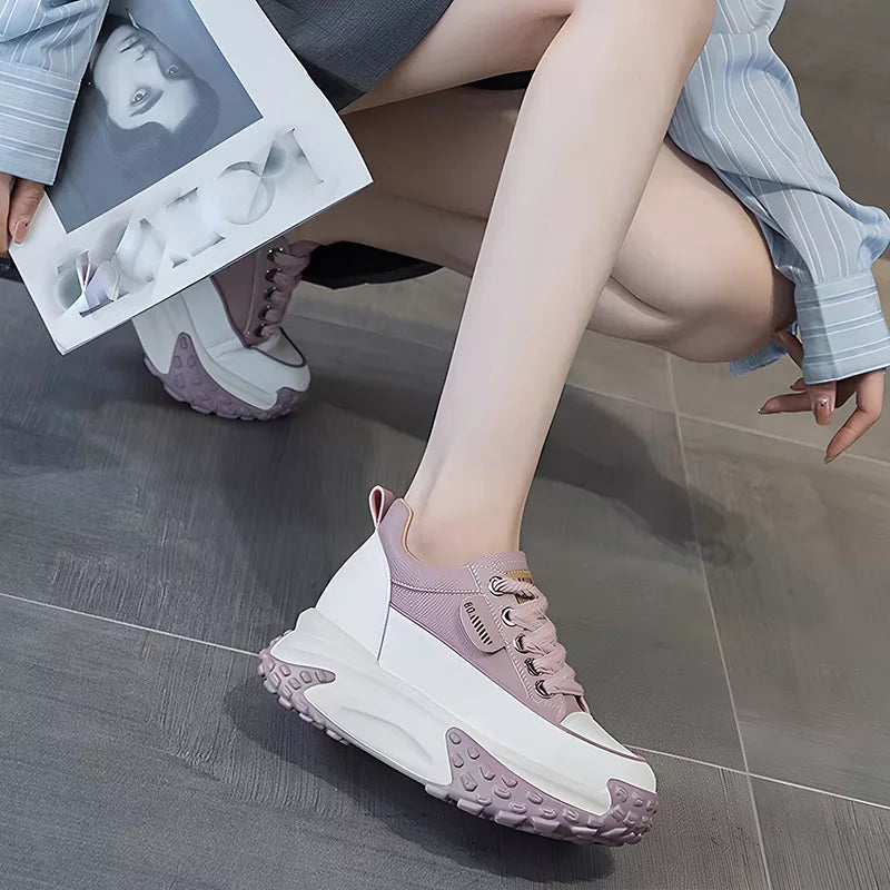 Elevique | Leren sneakers