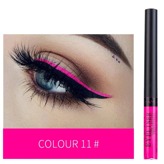 ColorfulLiner | 12 kleuren vloeibare eyeliner