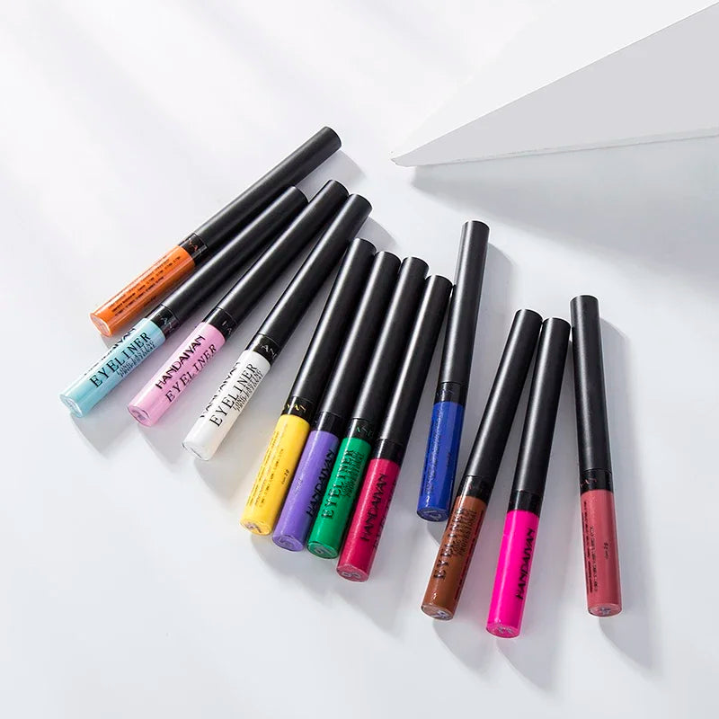 ColorfulLiner | 12 kleuren vloeibare eyeliner
