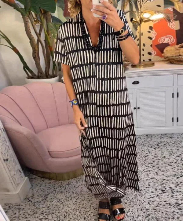 Auralyn | Serene Bloom Maxi Dress