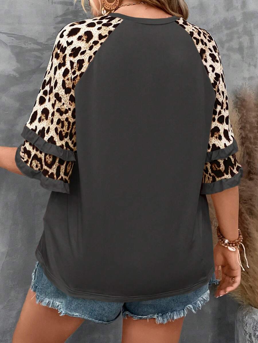Cottivie | Dames-T-shirt met ronde hals