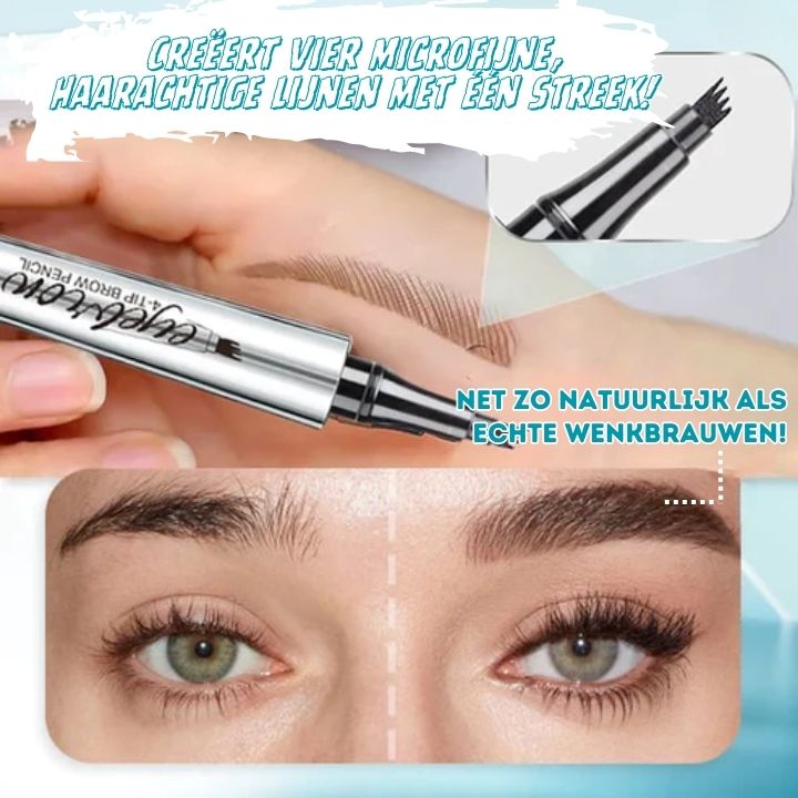 3D Microblading - BrowMagic - Vier punten - Pijnloos effect - Natuurlijlke look