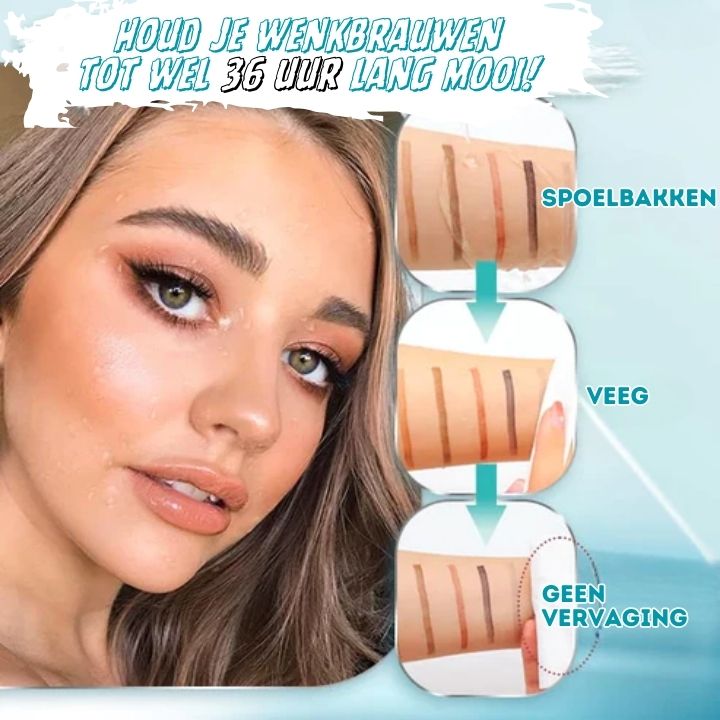 3D Microblading - BrowMagic - Vier punten - Pijnloos effect - Natuurlijlke look