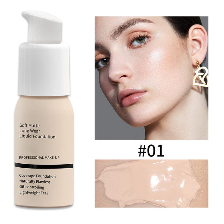SuperCoverage | Matte vloeibare foundation