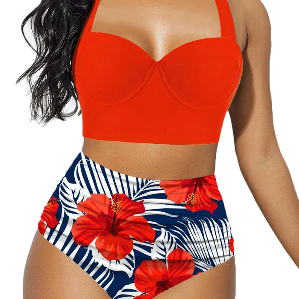 FleurLift | High Waist Bikini