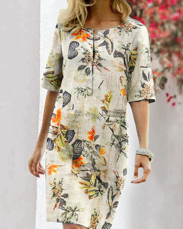 LumiPrint | Zomerjurk met elegante print