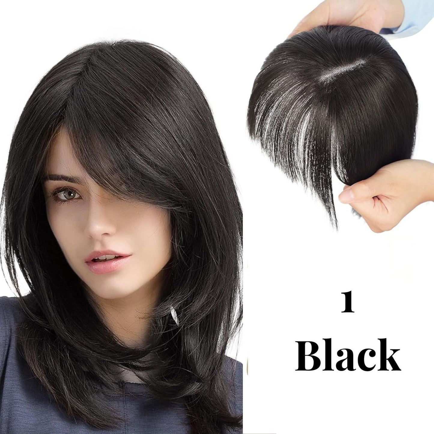 CrownLift | Volumizing haar topper pruik
