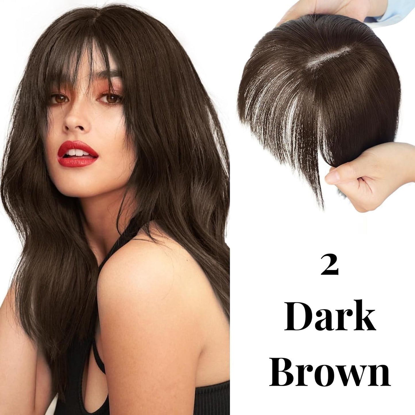 CrownLift | Volumizing haar topper pruik