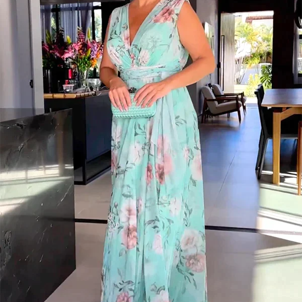 Selvaya | De Allure Split V-Hals Jurk