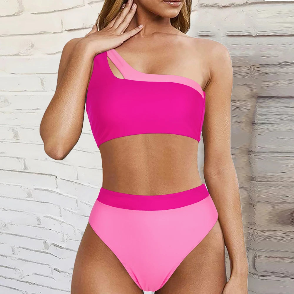 Ondalyn | Schouderloze stralende bikini