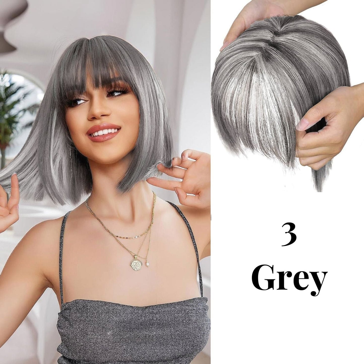 CrownLift | Volumizing haar topper pruik