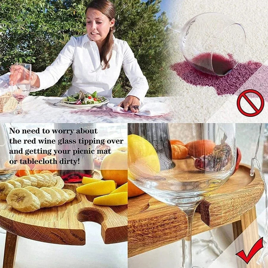 TerraTray | Opvouwbare Picknicktafel voor Buiten