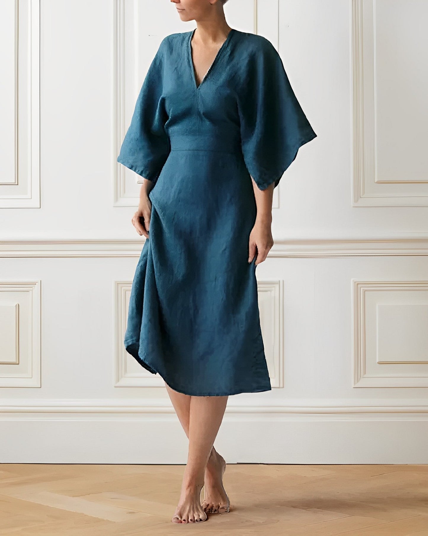 Linvea | Elegante linnen jurk