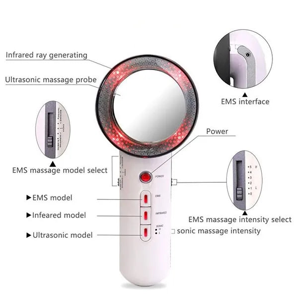 LipoGlow | Ultrasone Lichaamssculptuur Massager