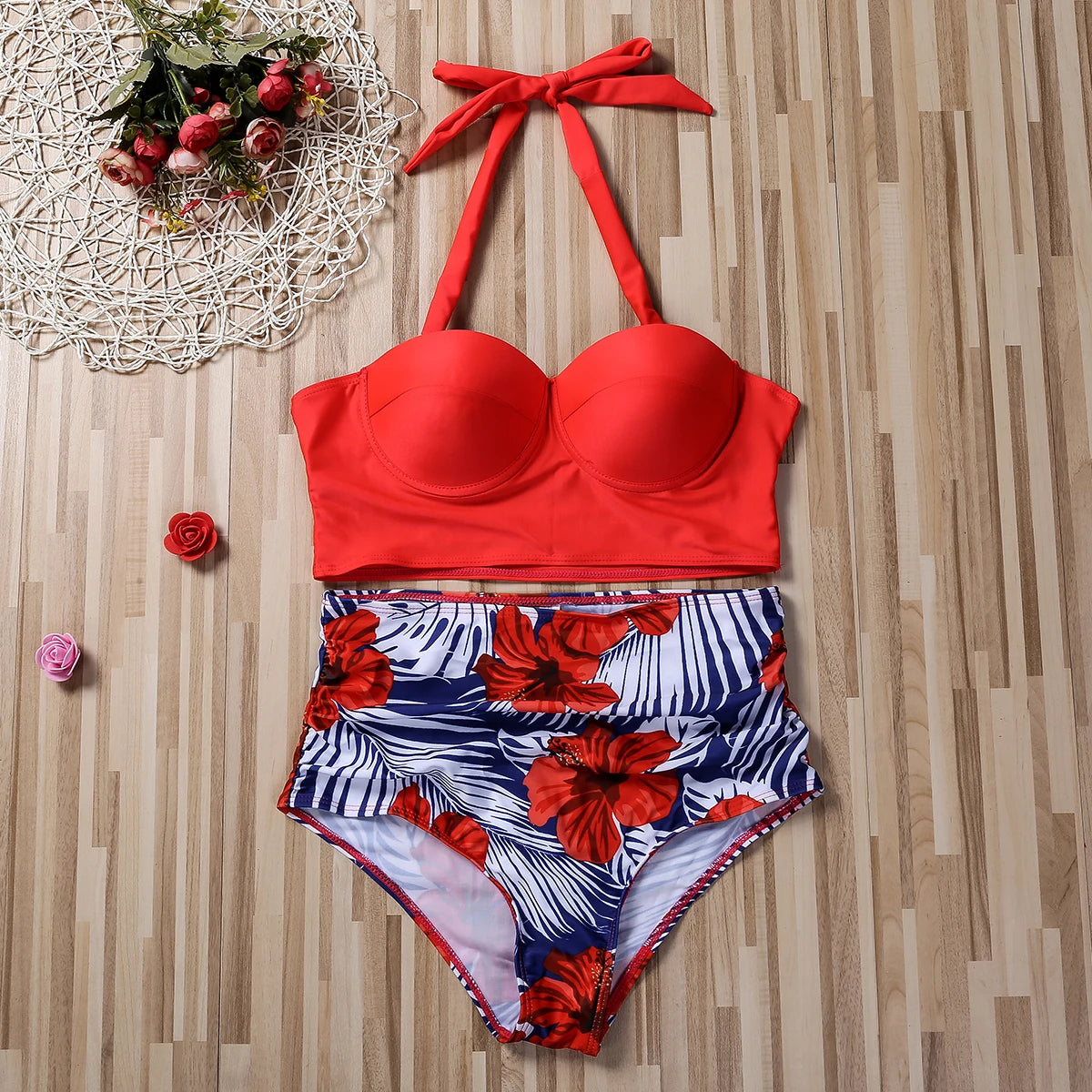 FleurLift | High Waist Bikini