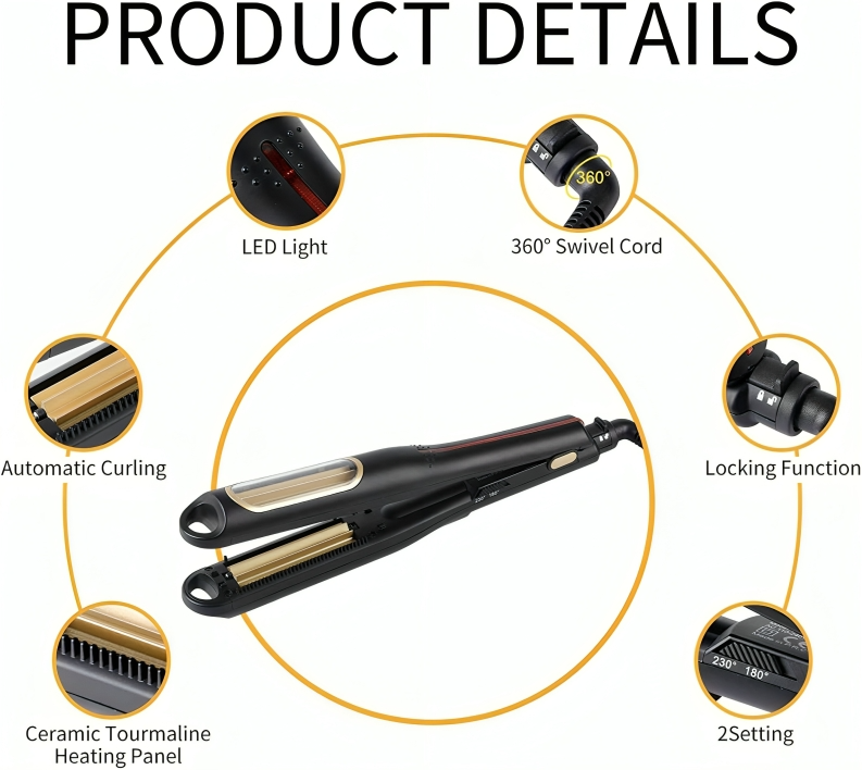 SnapCrimp | Soepele, getextureerde krimps met een gedurfde, elegante afwerking!