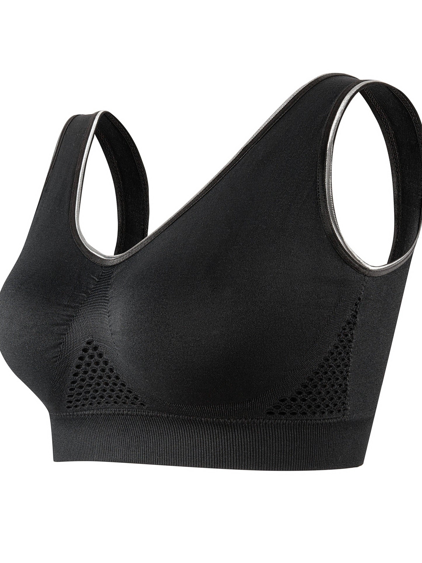 Femme | Sportbeha voor dames in grote maat, ademend mesh en snel drogend