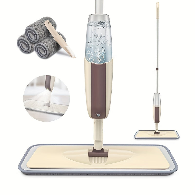 GlideMop | 360° Spray Mop met Herbruikbare Microvezel Pads