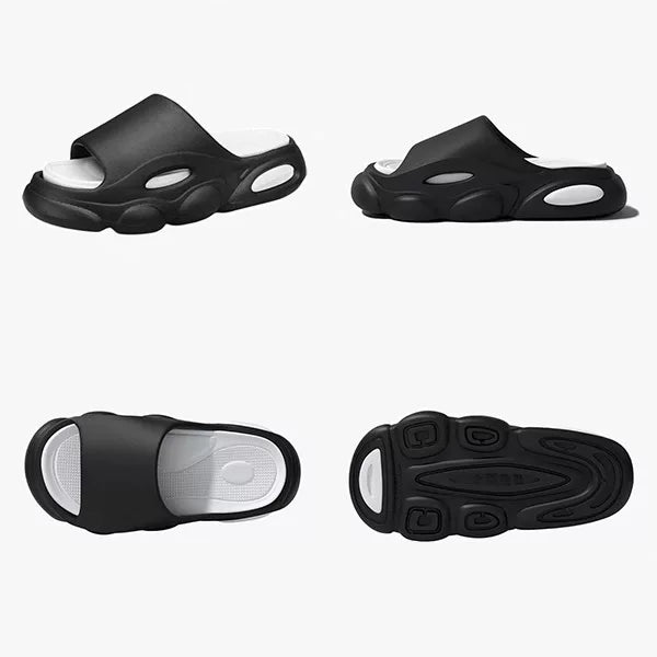 GlideStep | Modieuze plateauslippers voor buiten - gedempt comfort, slipvastheid en een minimalistisch ontwerp