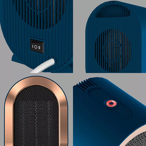 CozyBlitz | 1200W Mini HeatFlow Verwarmer