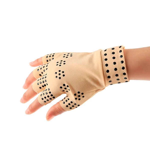 FlexiMag | Vingerloze Magnetische Compressiehandschoenen voor Artritis