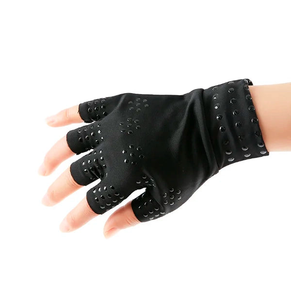 FlexiMag | Vingerloze Magnetische Compressiehandschoenen voor Artritis