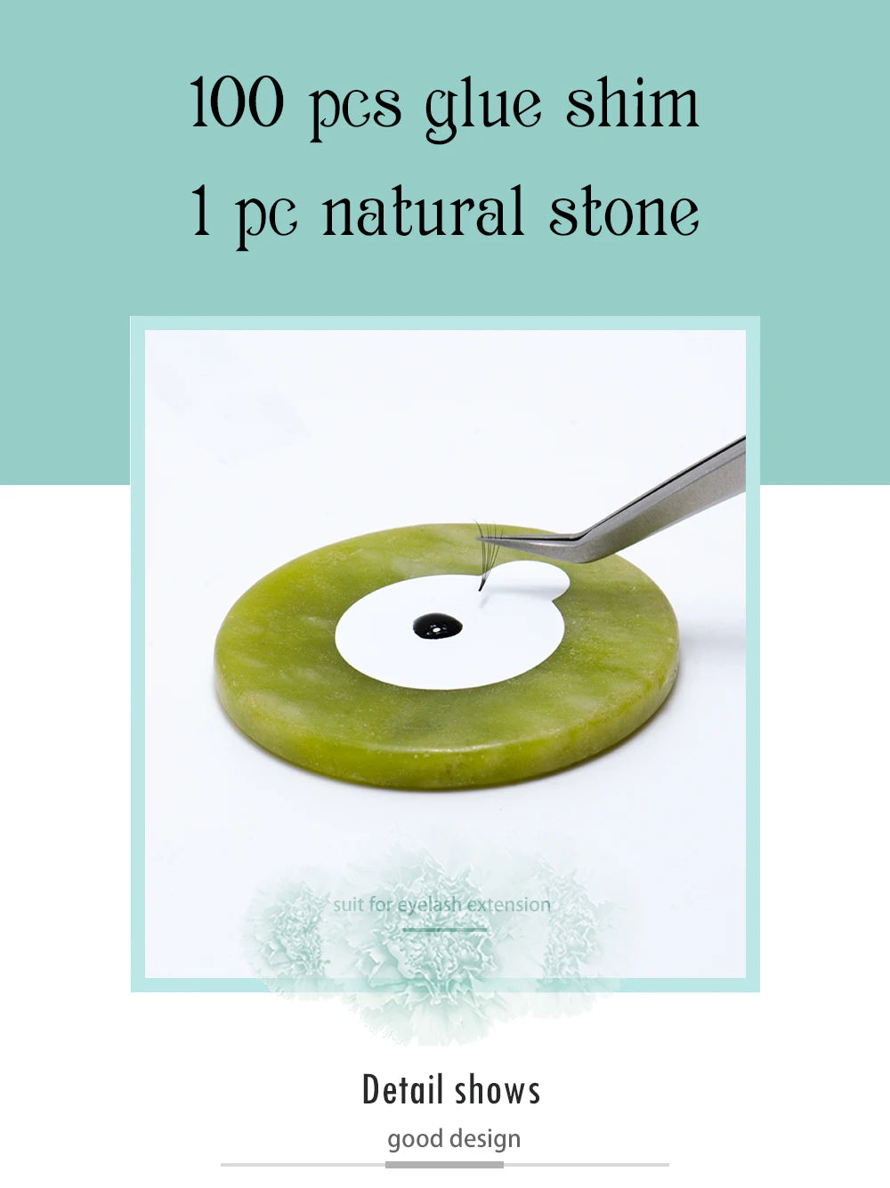 JadeStone | Valse wimpers Pallet Pad
