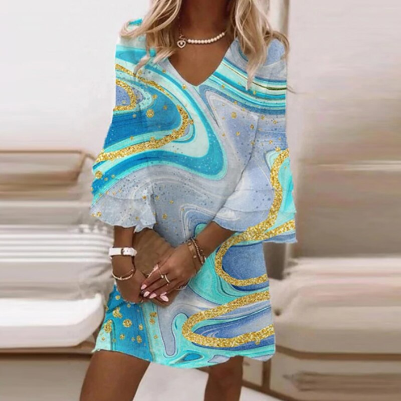 FloraMuse Dress | Jurkje met classy print