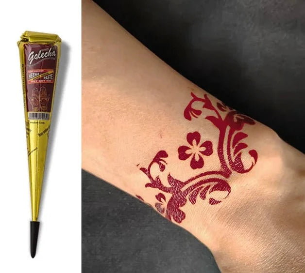HennaPaste | Henna Tattoo Pasta voor tijdelijke doe-het-zelf tatoeage