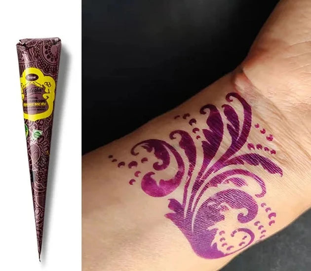 HennaPaste | Henna Tattoo Pasta voor tijdelijke doe-het-zelf tatoeage