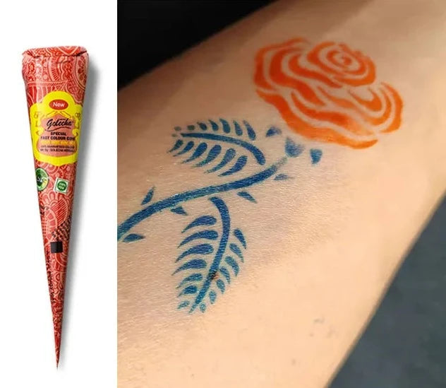 HennaPaste | Henna Tattoo Pasta voor tijdelijke doe-het-zelf tatoeage