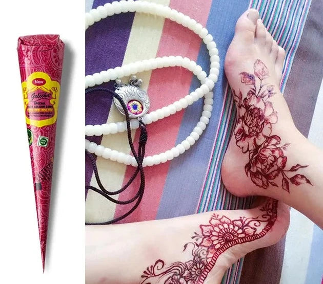 HennaPaste | Henna Tattoo Pasta voor tijdelijke doe-het-zelf tatoeage