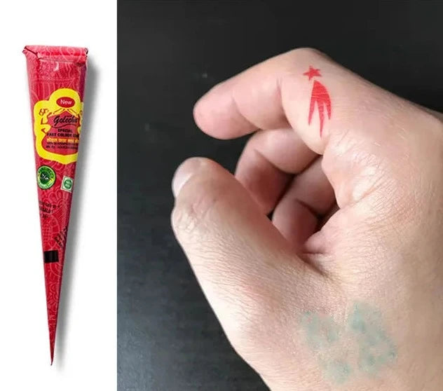 HennaPaste | Henna Tattoo Pasta voor tijdelijke doe-het-zelf tatoeage