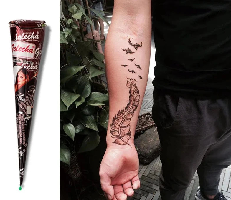 HennaPaste | Henna Tattoo Pasta voor tijdelijke doe-het-zelf tatoeage