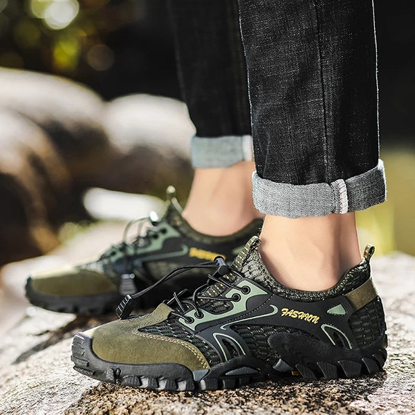 FlexGlide | Adaptieve Sneakers op Blote voeten