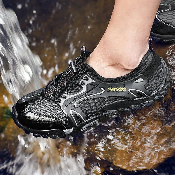 FlexGlide | Adaptieve Sneakers op Blote voeten