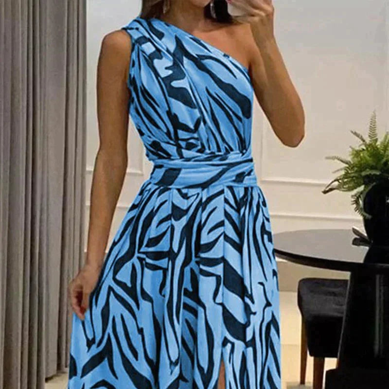 Elavina | Modieuze jurk met print