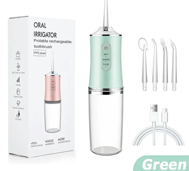 OralIrrigator | Draagbare tandheelkundige waterflosser mondelinge irrigator