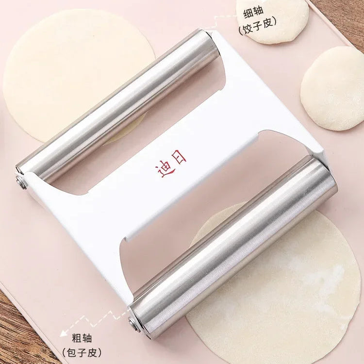 DoughGlide | Naadloze Roestvrijstalen Deeg Perfectie Roller