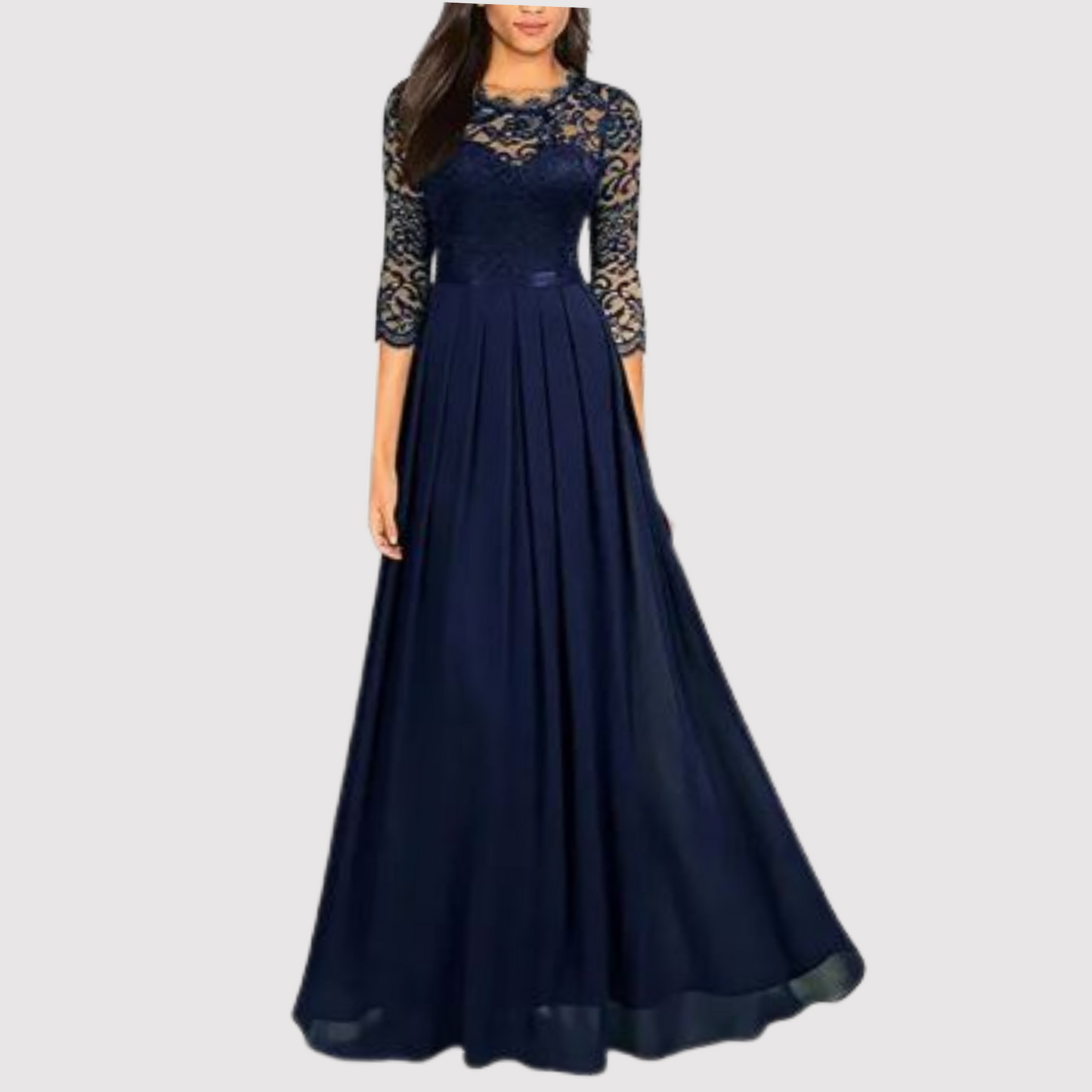 Lysavine | Kanten chiffon jurkje