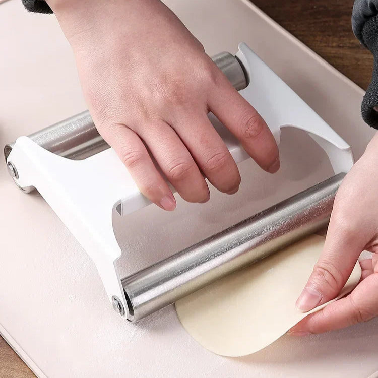 DoughGlide | Naadloze Roestvrijstalen Deeg Perfectie Roller