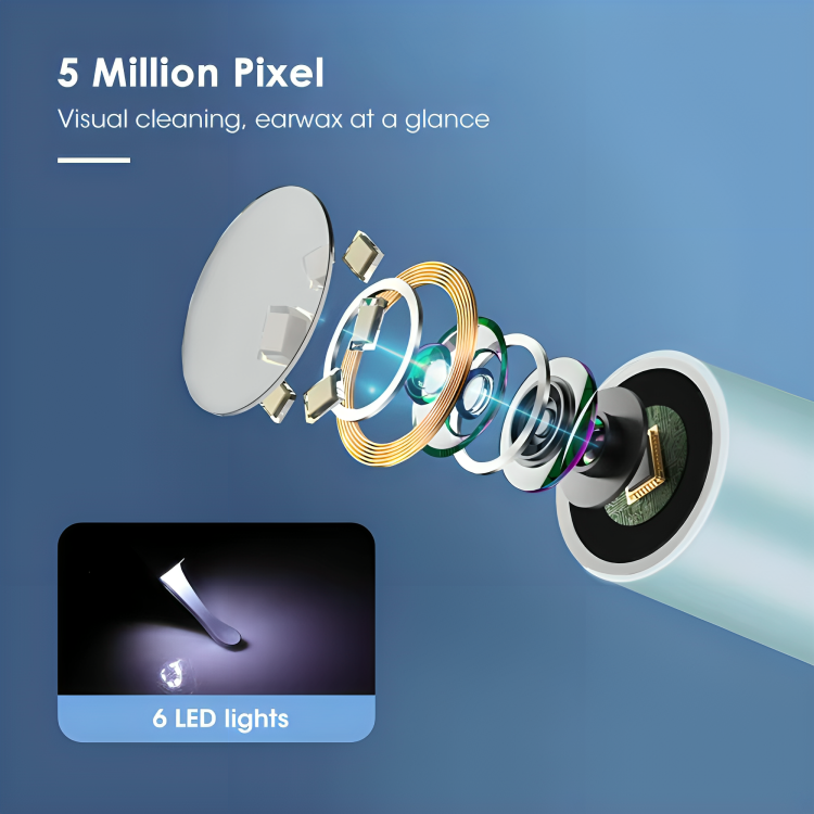 EarClear | Gemakkelijk oorsmeer verwijderen met realtime visuals!