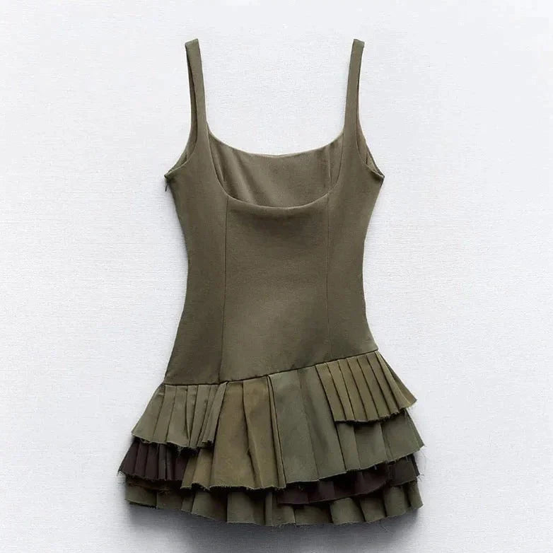 Revynne | Mouwloze Mini Jurk