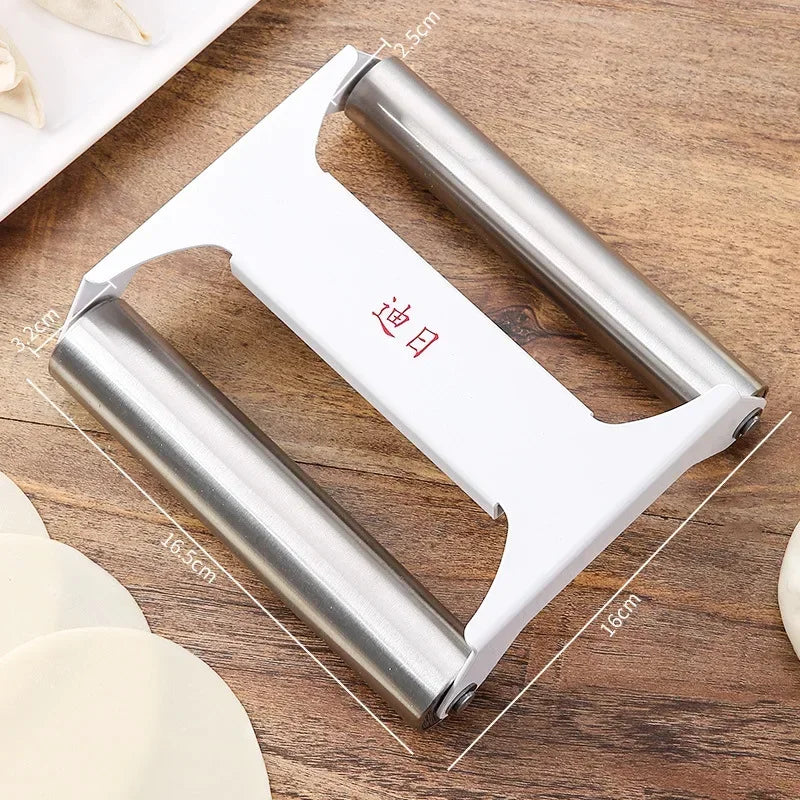 DoughGlide | Naadloze Roestvrijstalen Deeg Perfectie Roller