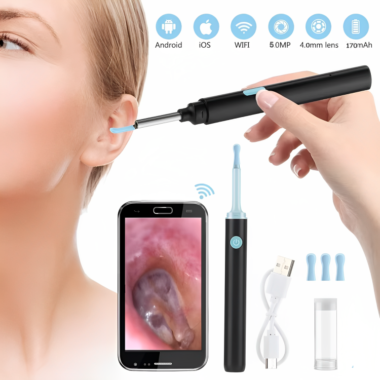EarClear | Gemakkelijk oorsmeer verwijderen met realtime visuals!
