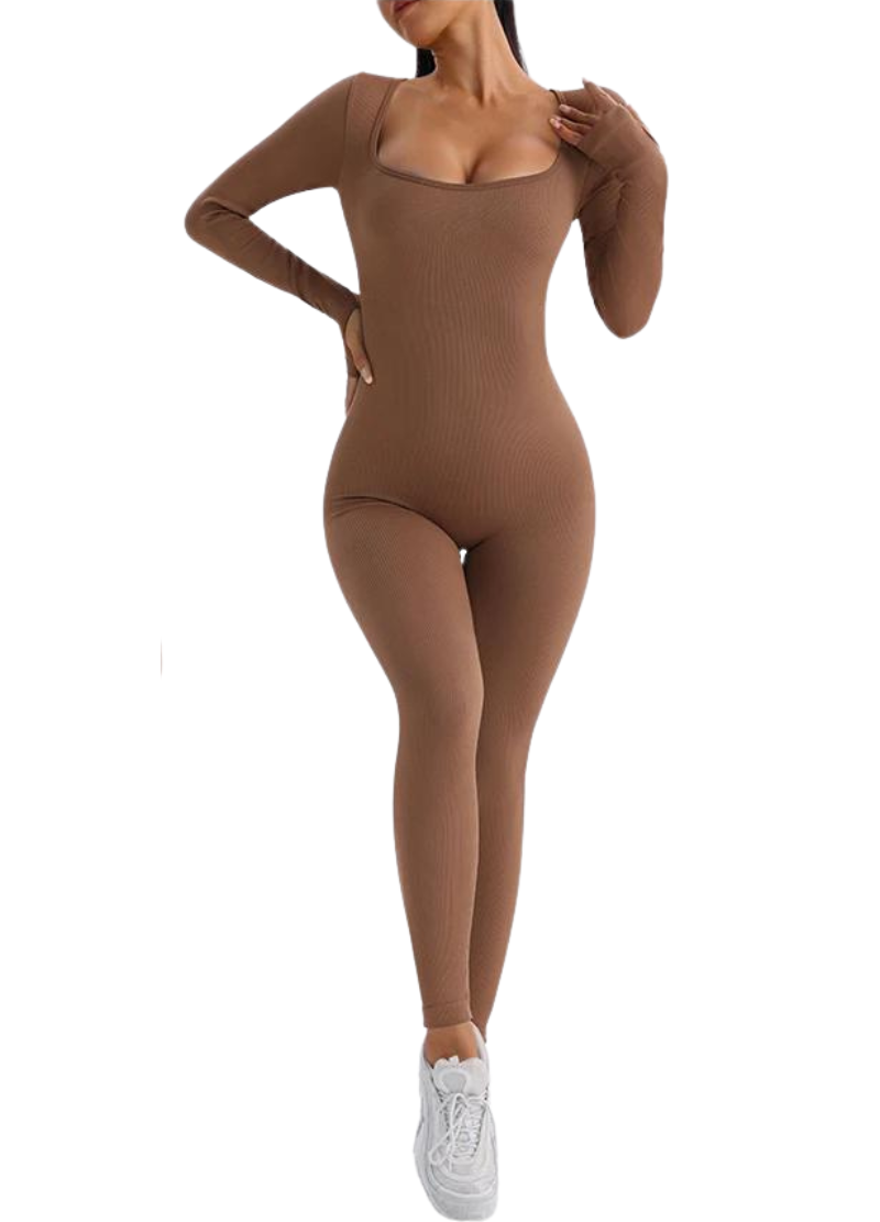 FlexContour | Fitness jumpsuit met pads