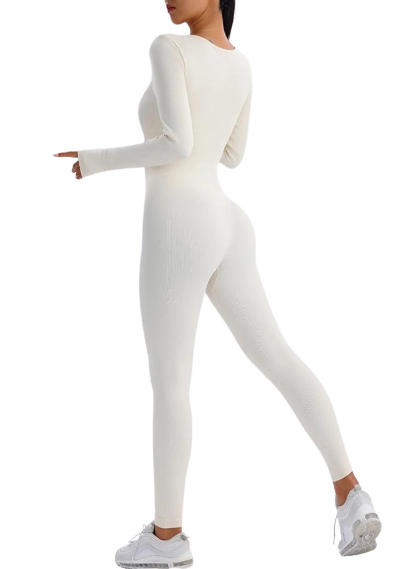 FlexContour | Fitness jumpsuit met pads