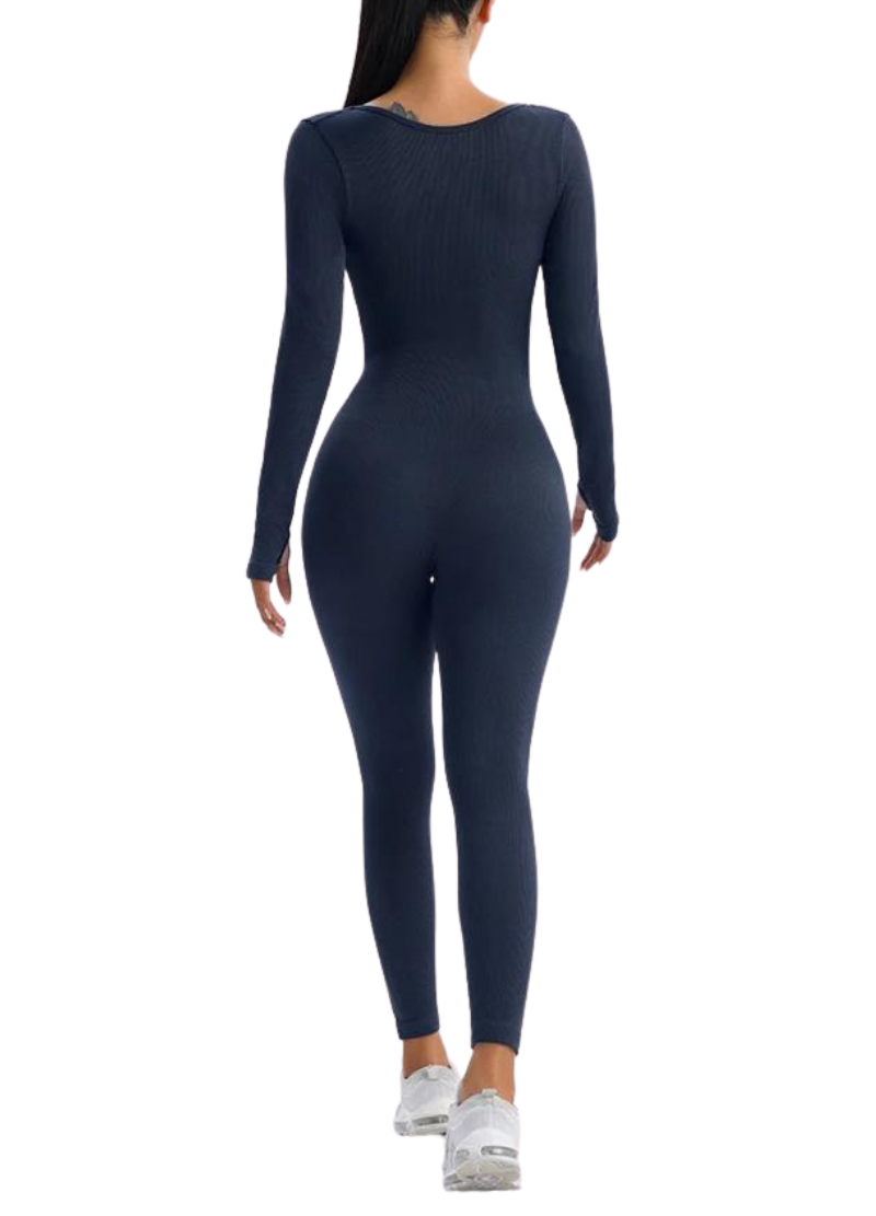 FlexContour | Fitness jumpsuit met pads