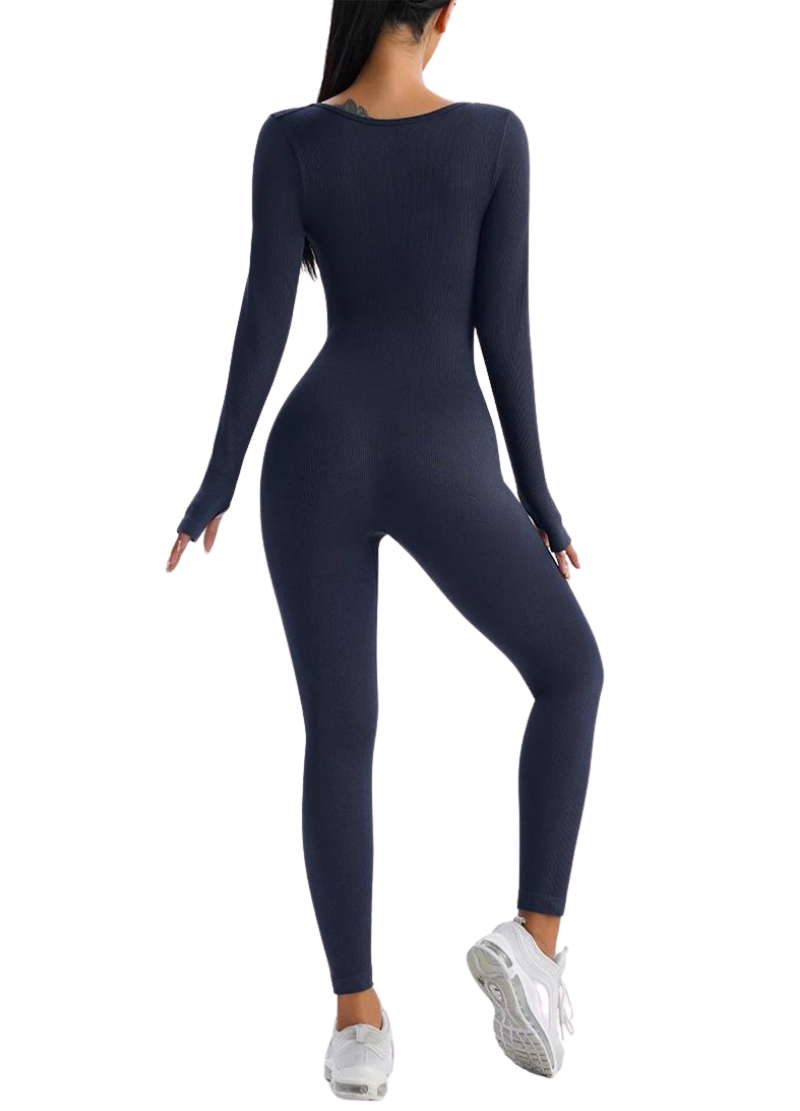FlexContour | Fitness jumpsuit met pads